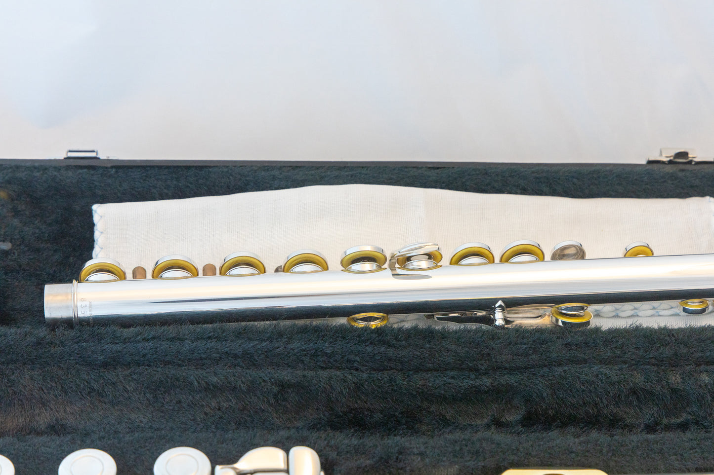 Yamaha YFL-361H Intermediate Flute *Silver Head *Low-B *Made in Japan *Cleaned & Serviced