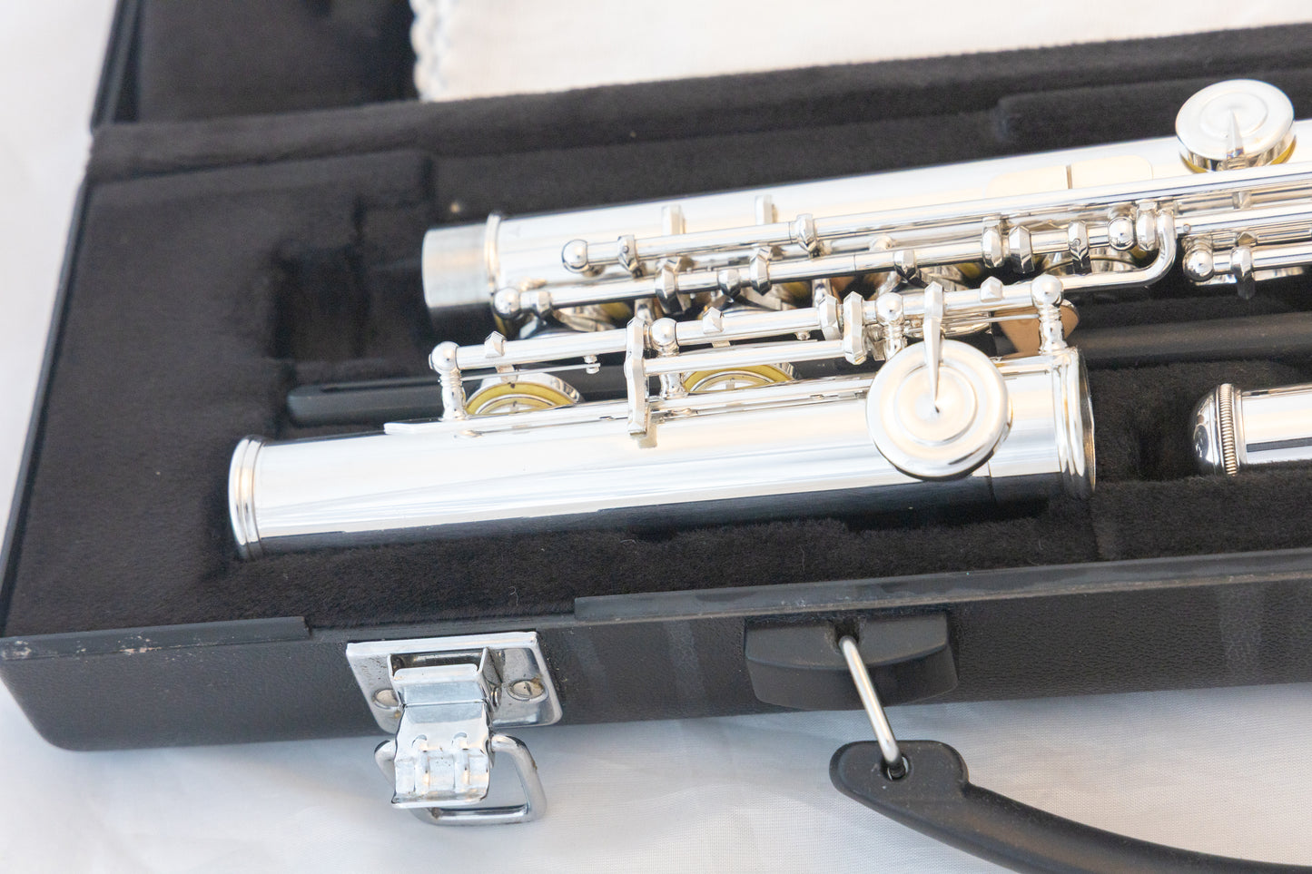 Yamaha YFL-222 Standard Silver-plated Flute *Cleaned & Serviced *Ready to play