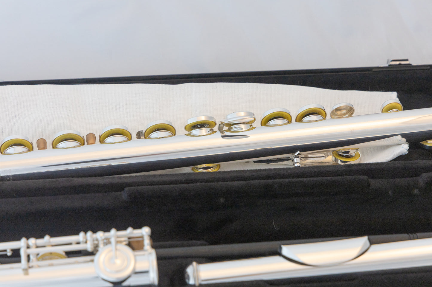 Yamaha YFL-222 Standard Silver-plated Flute *Cleaned & Serviced *Ready to play