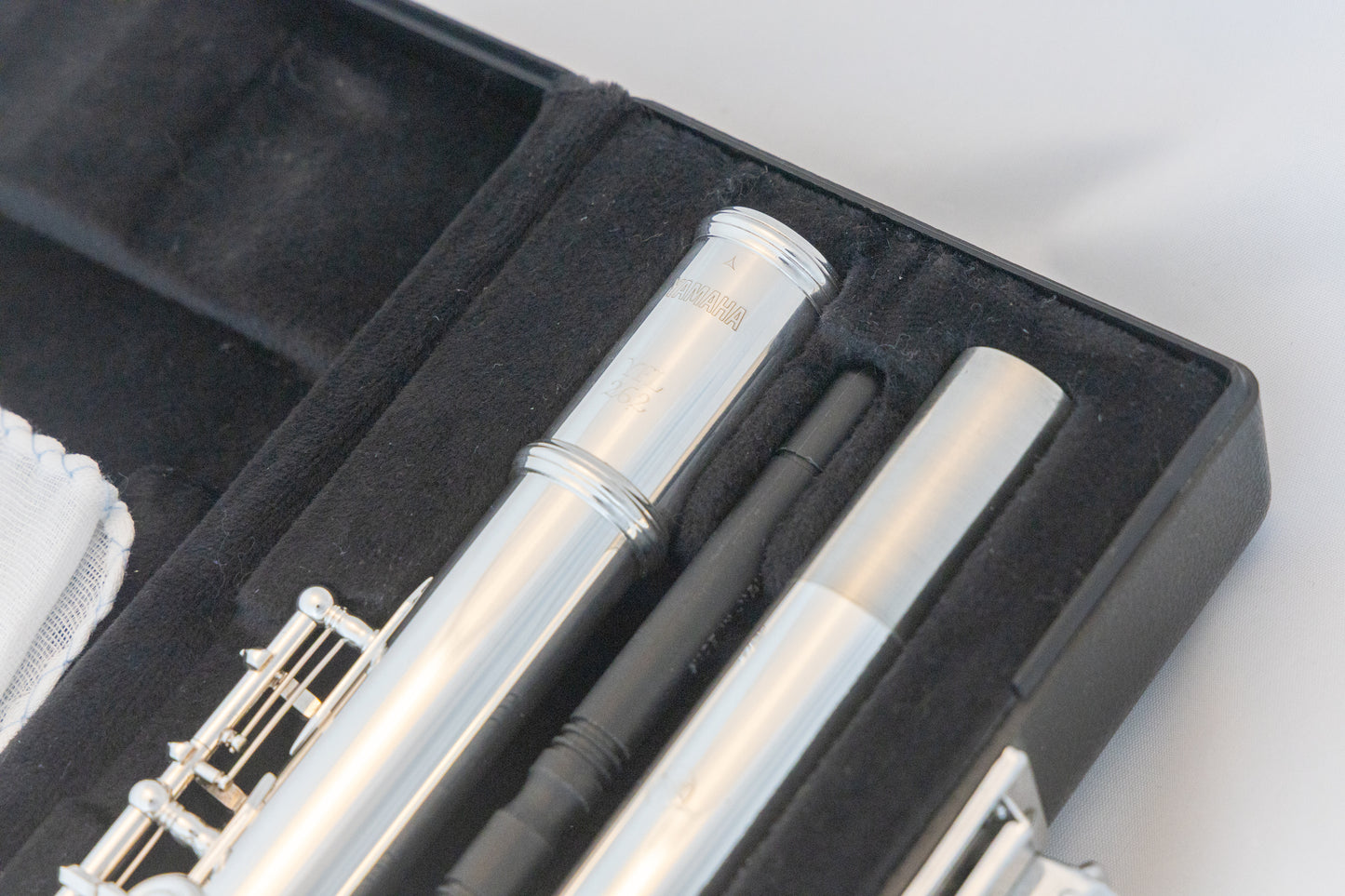 Yamaha YFL-262 Silver-plated Open-hole Intermediate Flute *Cleaned & Serviced *Ready to play