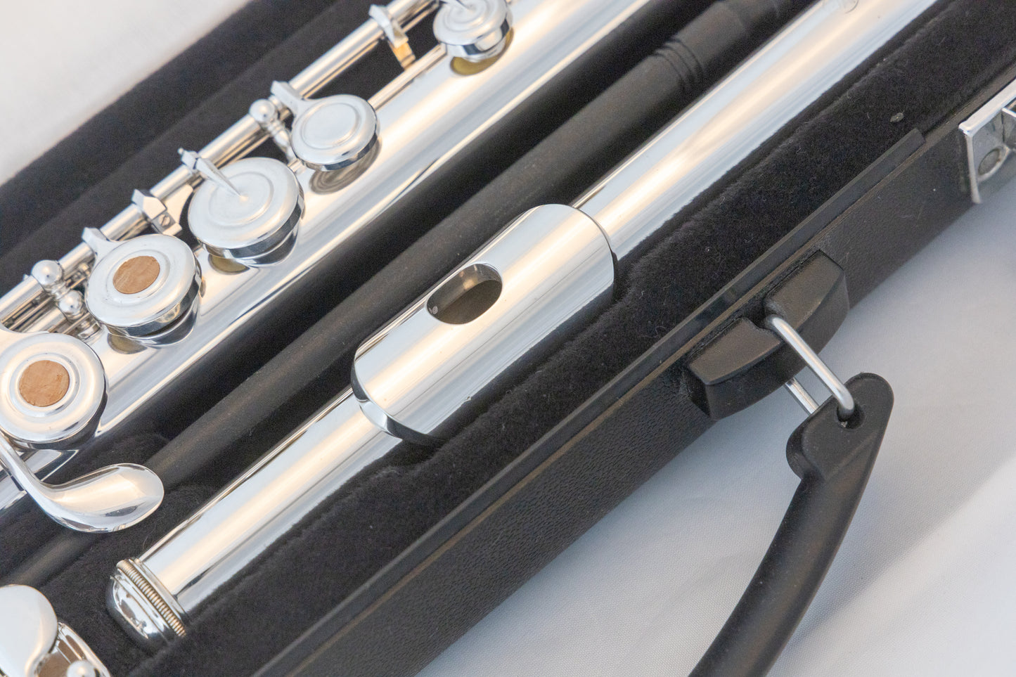 Yamaha YFL-262 Silver-plated Open-hole Intermediate Flute *Cleaned & Serviced *Ready to play
