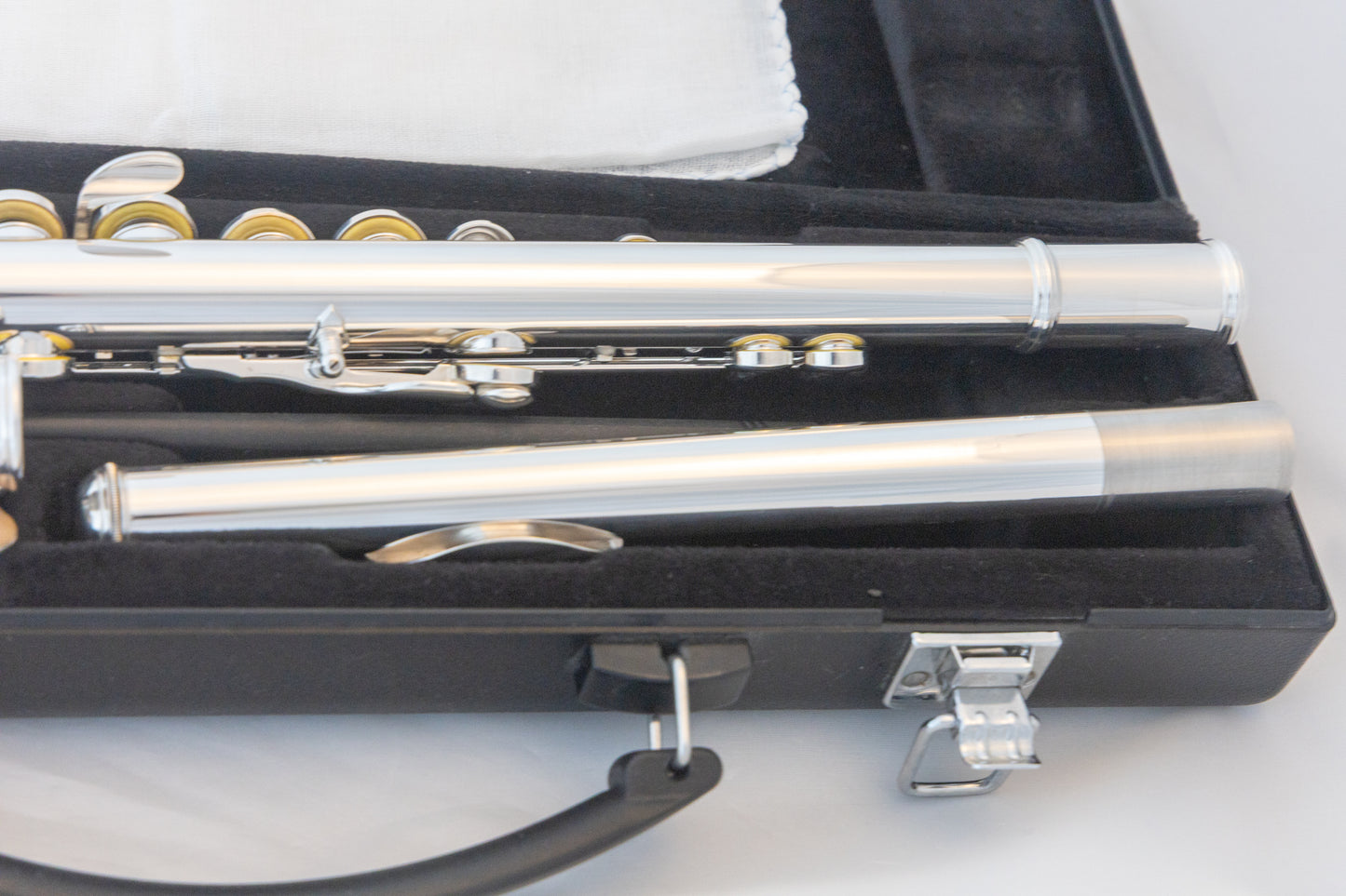 Yamaha YFL-262 Silver-plated Open-hole Intermediate Flute *Cleaned & Serviced *Ready to play