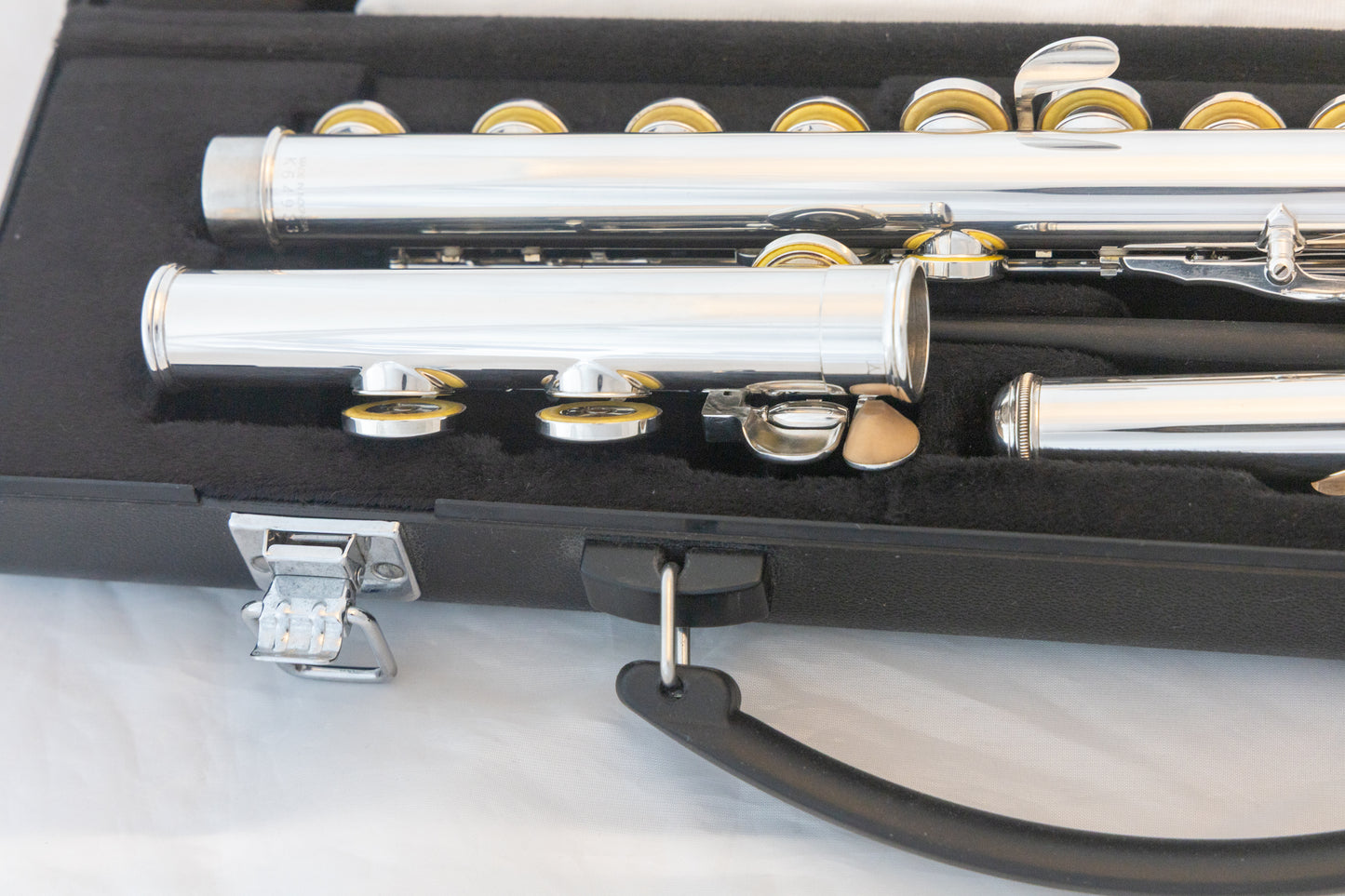 Yamaha YFL-262 Silver-plated Open-hole Intermediate Flute *Cleaned & Serviced *Ready to play