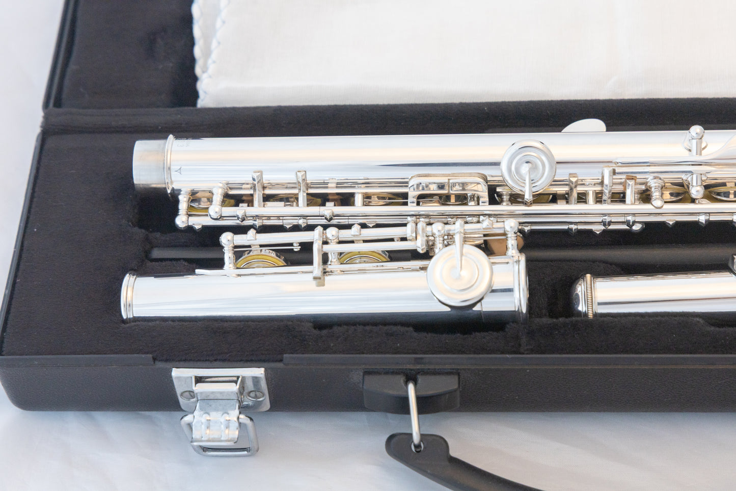 Yamaha YFL-262 Silver-plated Open-hole Intermediate Flute *Cleaned & Serviced *Ready to play