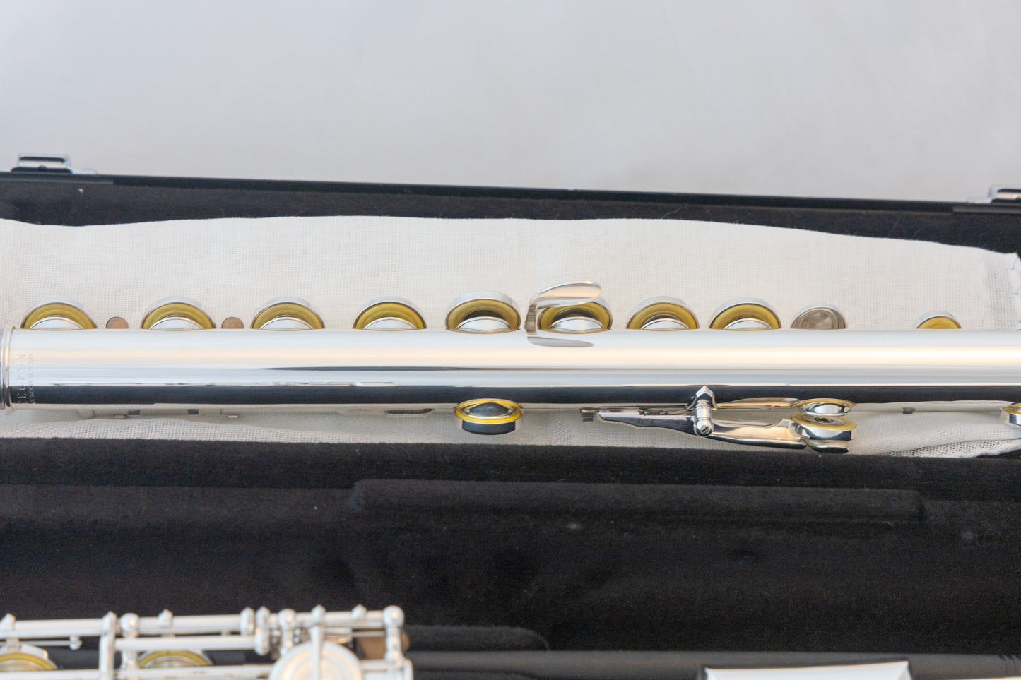 Yamaha YFL-262 Silver-plated Open-hole Intermediate Flute *Cleaned & Serviced *Ready to play