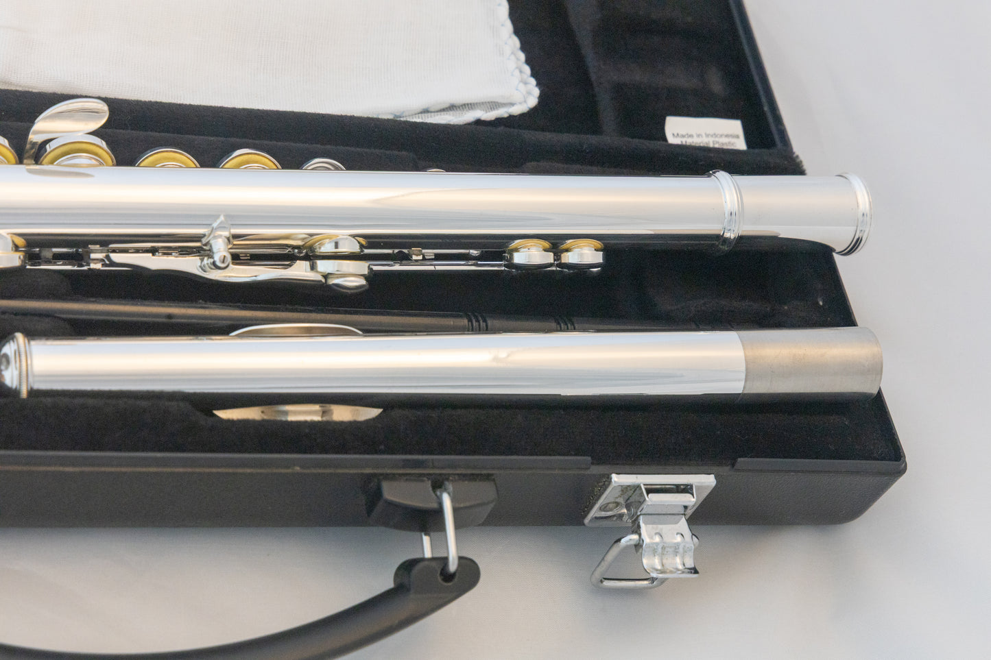 Yamaha YFL-222 Standard Silver-plated Flute *Cleaned & Serviced *Ready to play