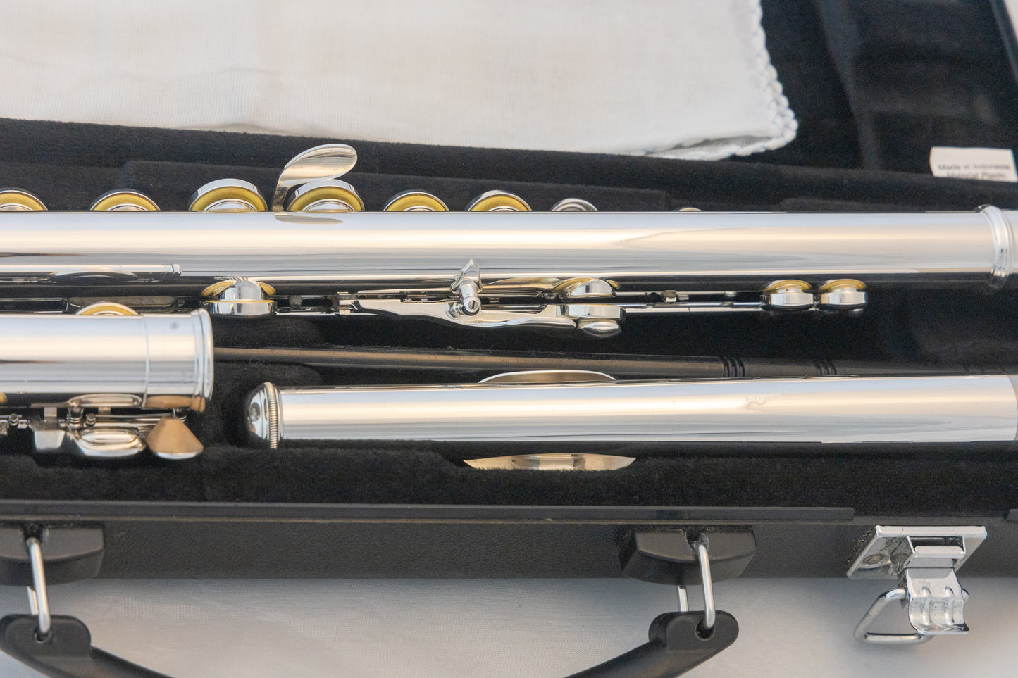 Yamaha YFL-222 Standard Silver-plated Flute *Cleaned & Serviced *Ready to play