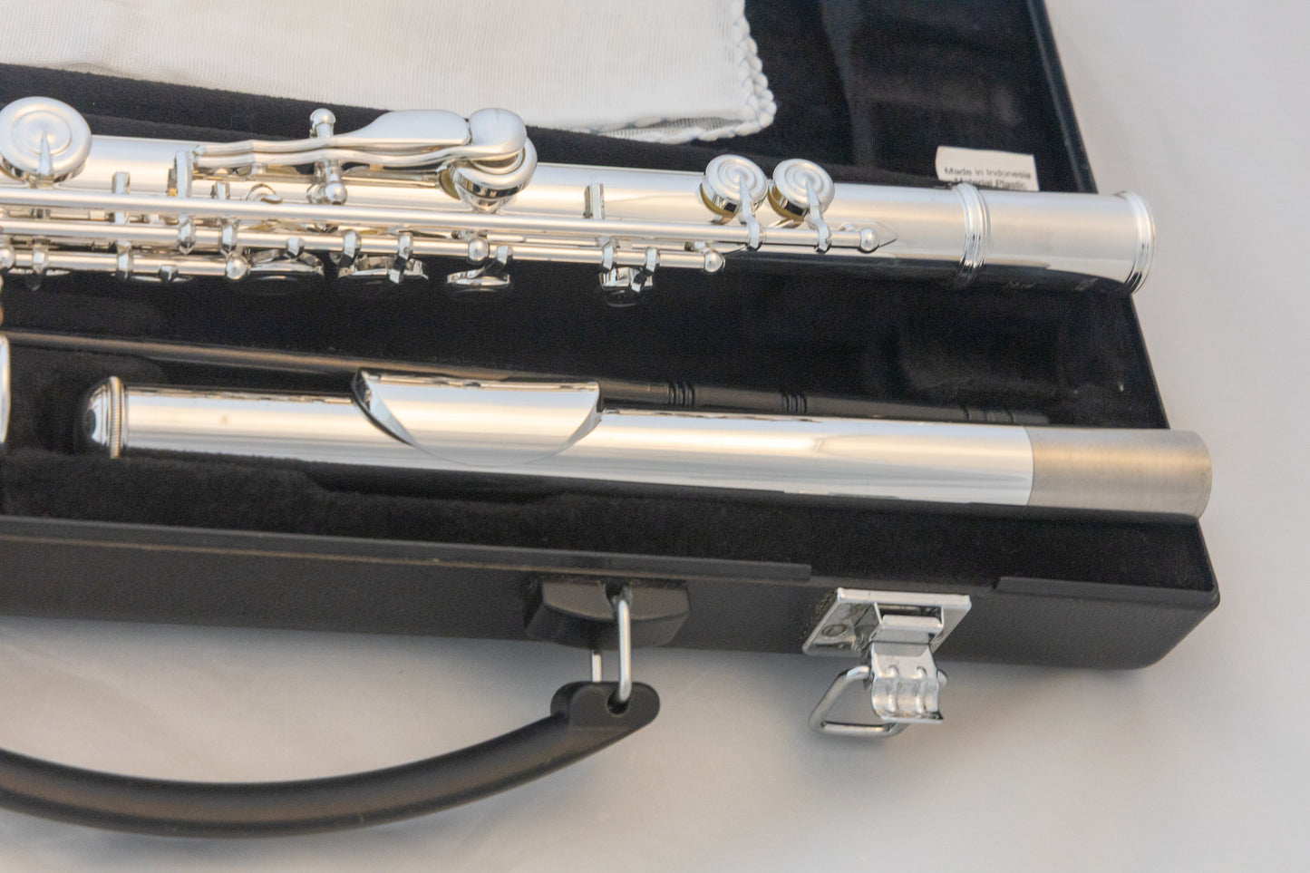 Yamaha YFL-222 Standard Silver-plated Flute *Cleaned & Serviced *Ready to play