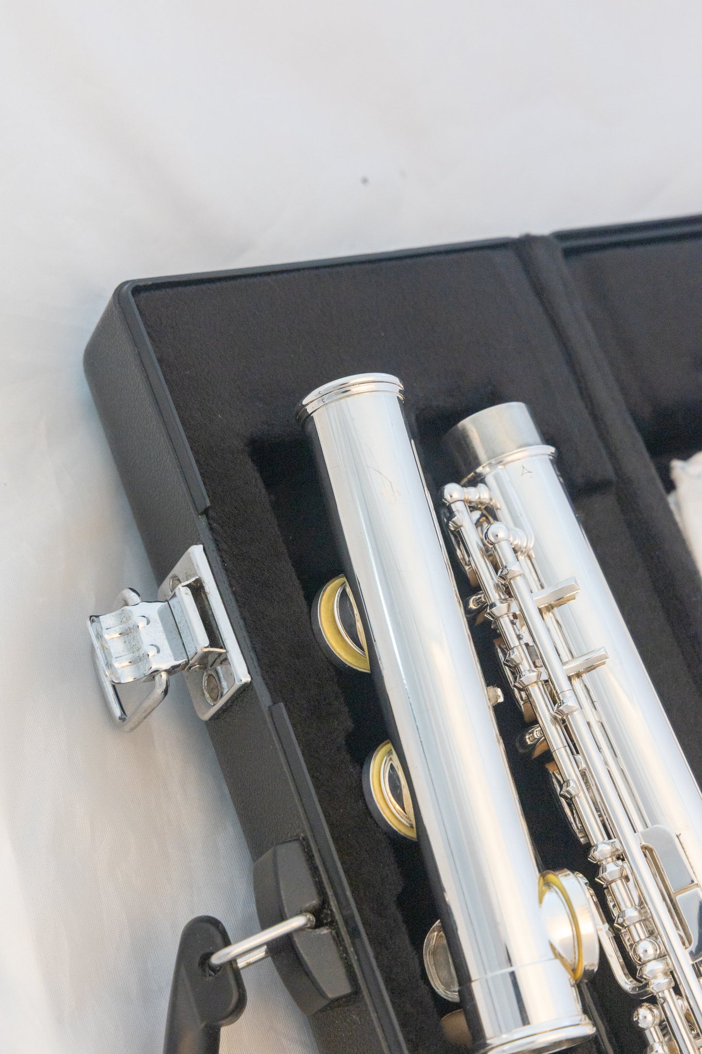 Yamaha YFL-222 Standard Silver-plated Flute *Cleaned & Serviced *Ready to play