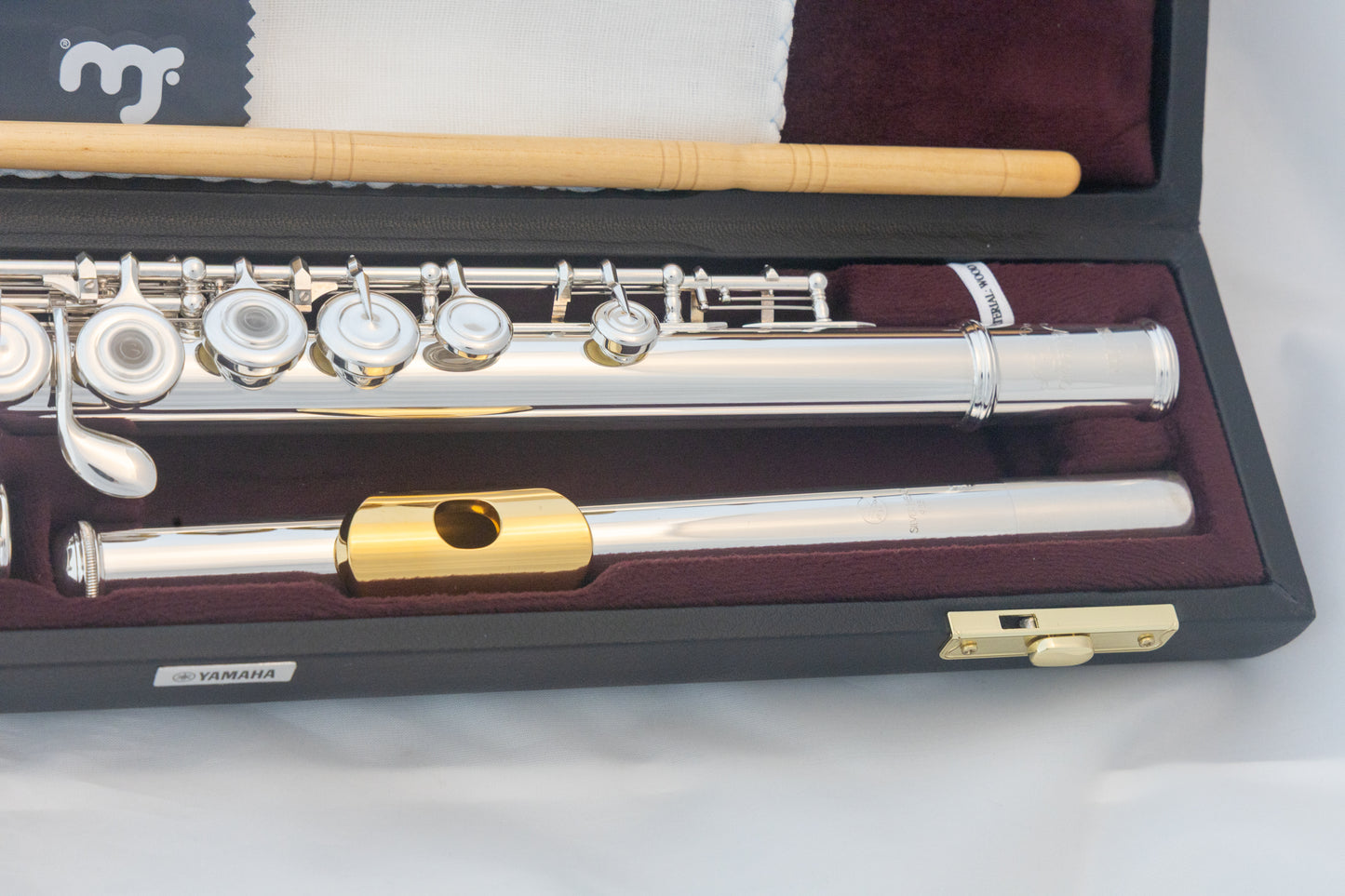 Yamaha YFL-372 Allegro Intermediate Flute *Silver Headjoint *Low-B *Split-E *Cleaned & Serviced