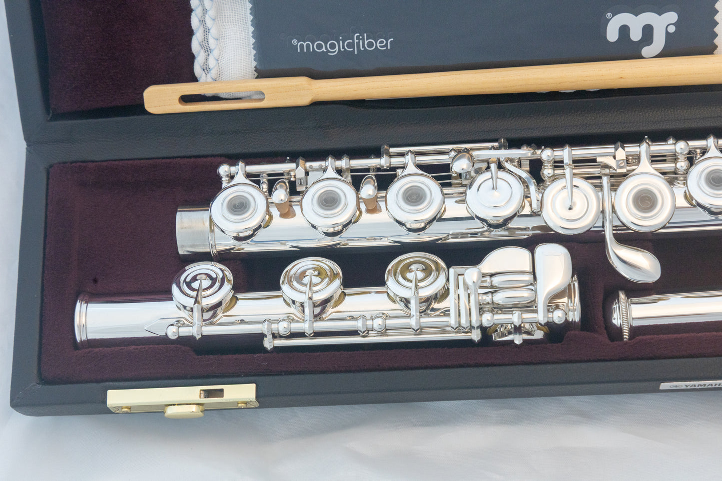 Yamaha YFL-372 Allegro Intermediate Flute *Silver Headjoint *Low-B *Split-E *Cleaned & Serviced