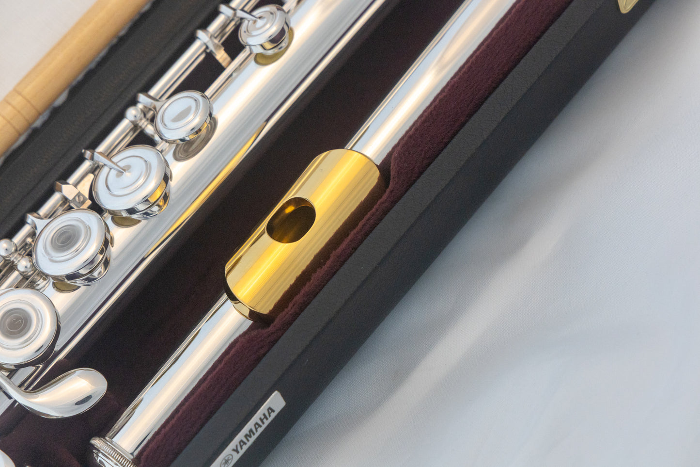 Yamaha YFL-372 Allegro Intermediate Flute *Silver Headjoint *Low-B *Split-E *Cleaned & Serviced