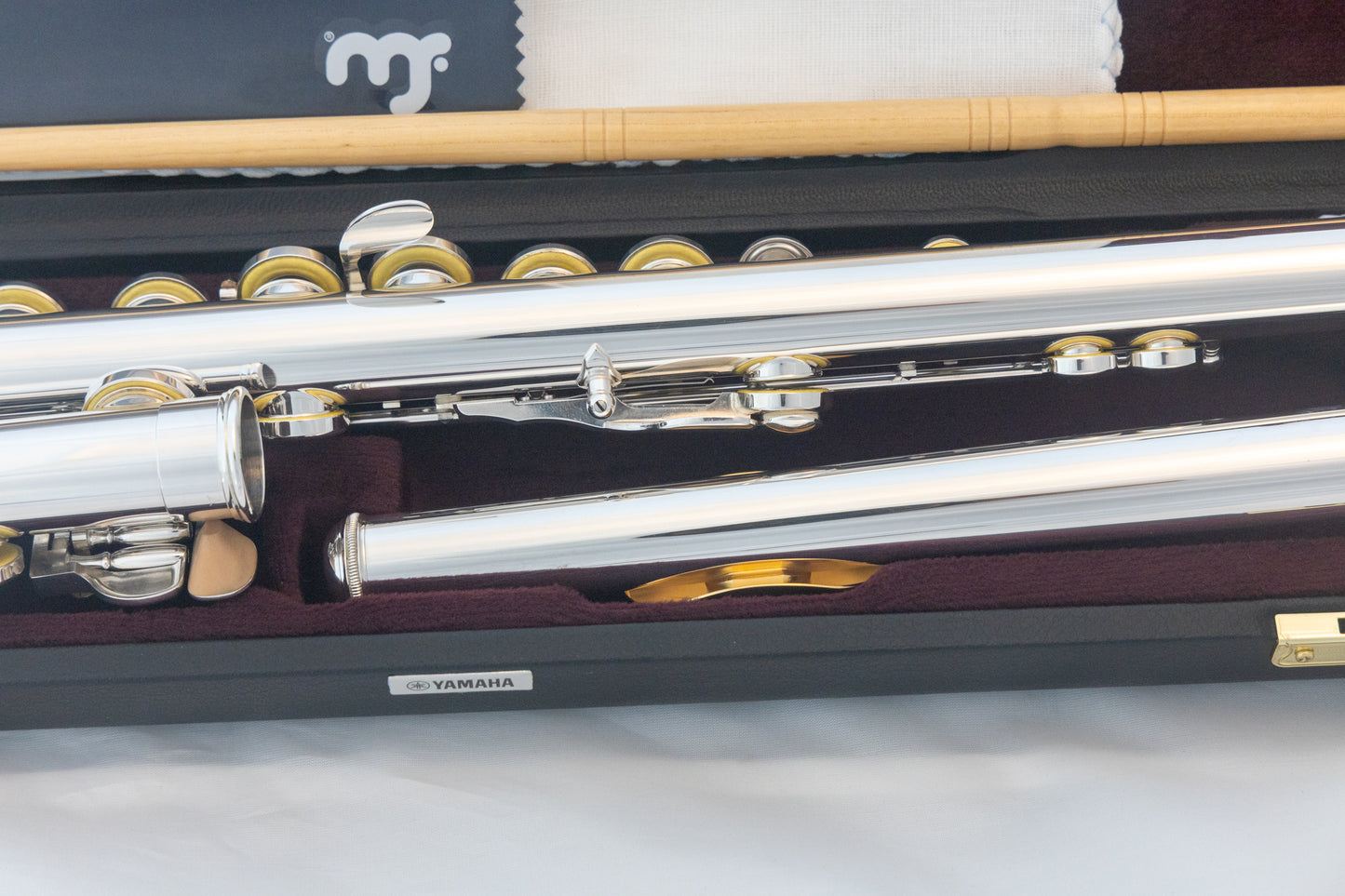 Yamaha YFL-372 Allegro Intermediate Flute *Silver Headjoint *Low-B *Split-E *Cleaned & Serviced