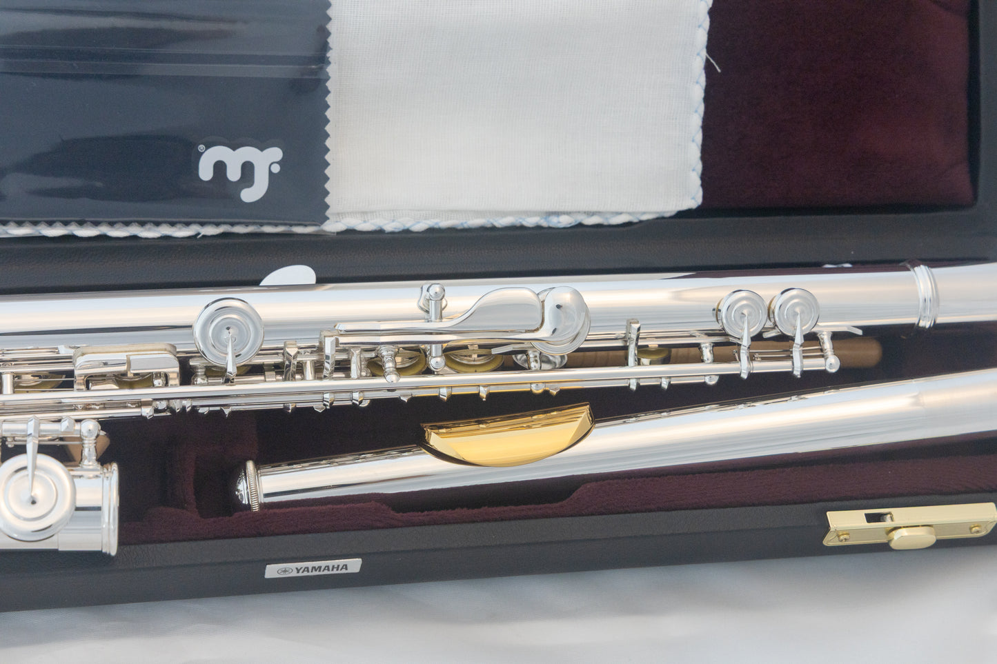 Yamaha YFL-372 Allegro Intermediate Flute *Silver Headjoint *Low-B *Split-E *Cleaned & Serviced