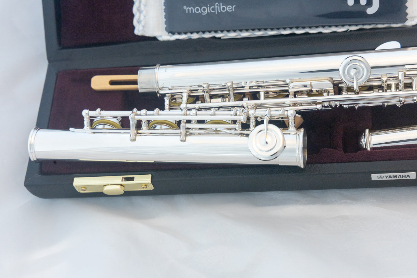 Yamaha YFL-372 Allegro Intermediate Flute *Silver Headjoint *Low-B *Split-E *Cleaned & Serviced