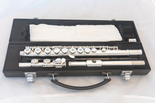 Yamaha YFL-282 Standard Open Hole Flute *Inline G *Cleaned & Serviced *Ready to Play