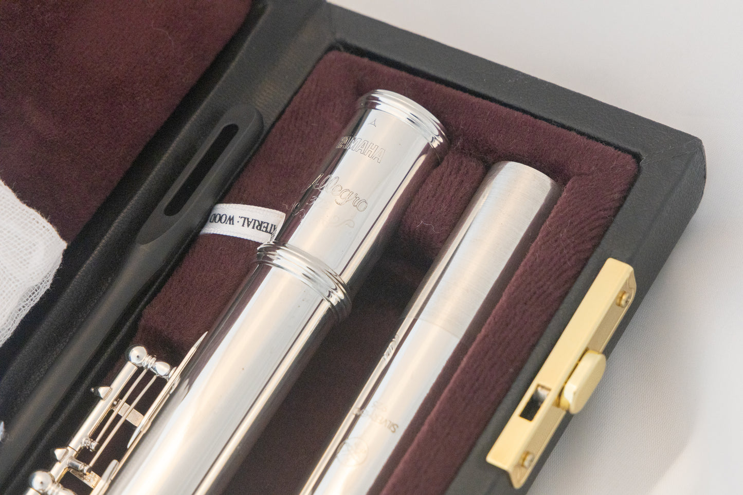 Yamaha YFL-372 Allegro Intermediate Flute *Silver Headjoint *Low-B *Split-E *Cleaned & Serviced