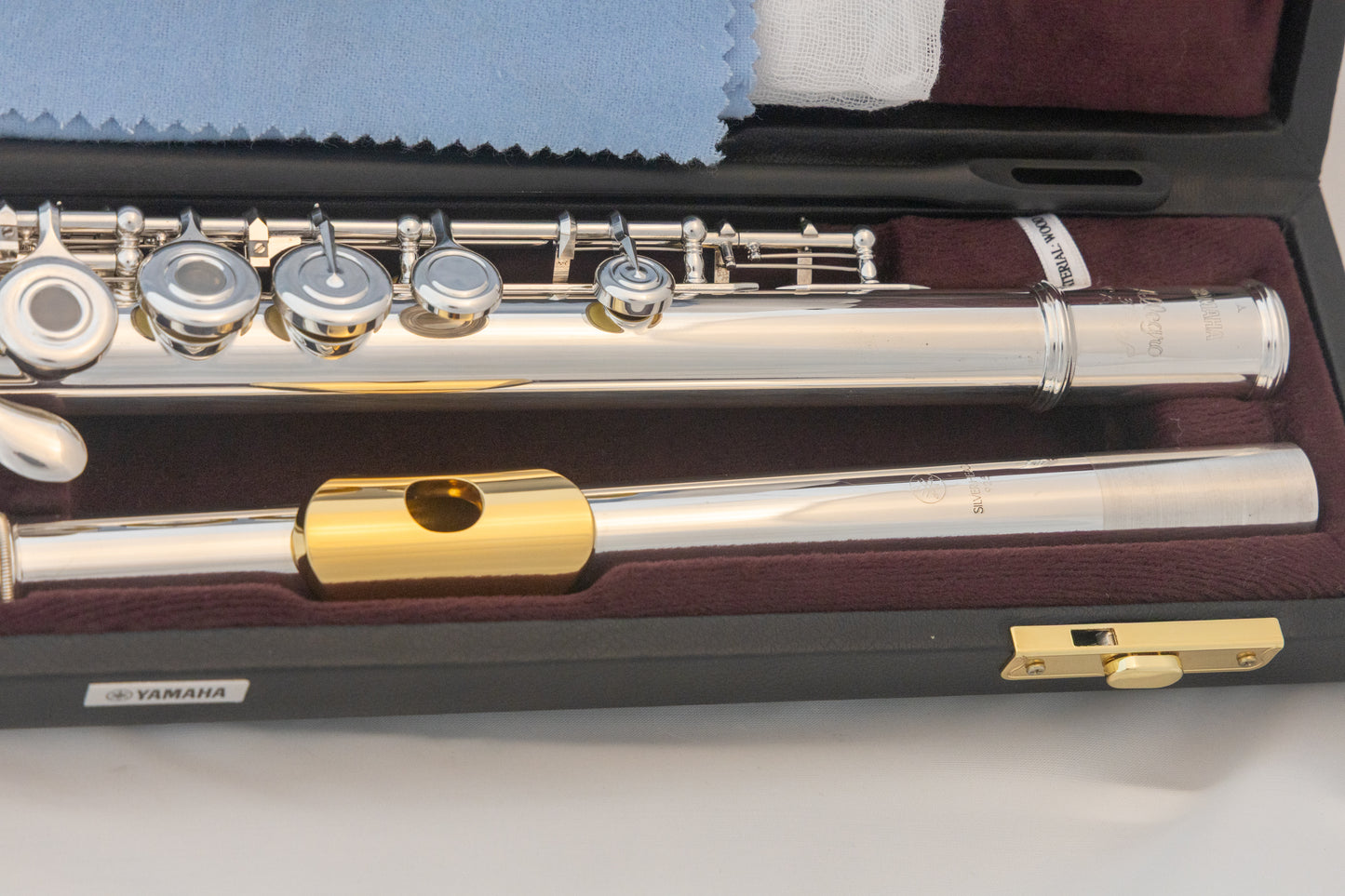 Yamaha YFL-372 Allegro Intermediate Flute *Silver Headjoint *Low-B *Split-E *Cleaned & Serviced