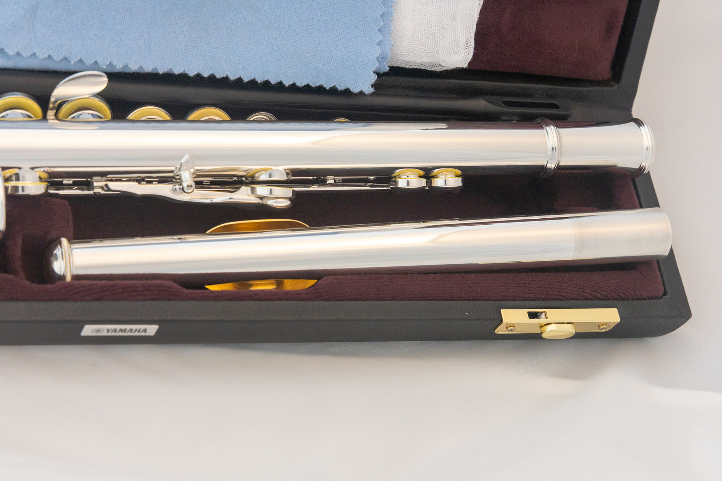 Yamaha YFL-372 Allegro Intermediate Flute *Silver Headjoint *Low-B *Split-E *Cleaned & Serviced