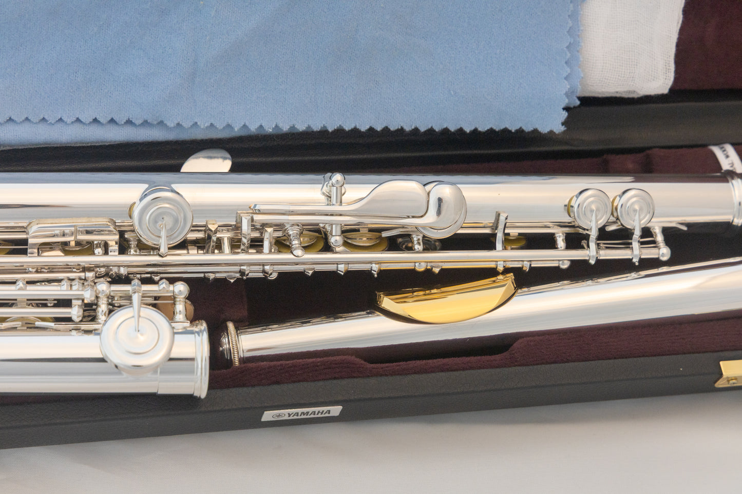 Yamaha YFL-372 Allegro Intermediate Flute *Silver Headjoint *Low-B *Split-E *Cleaned & Serviced