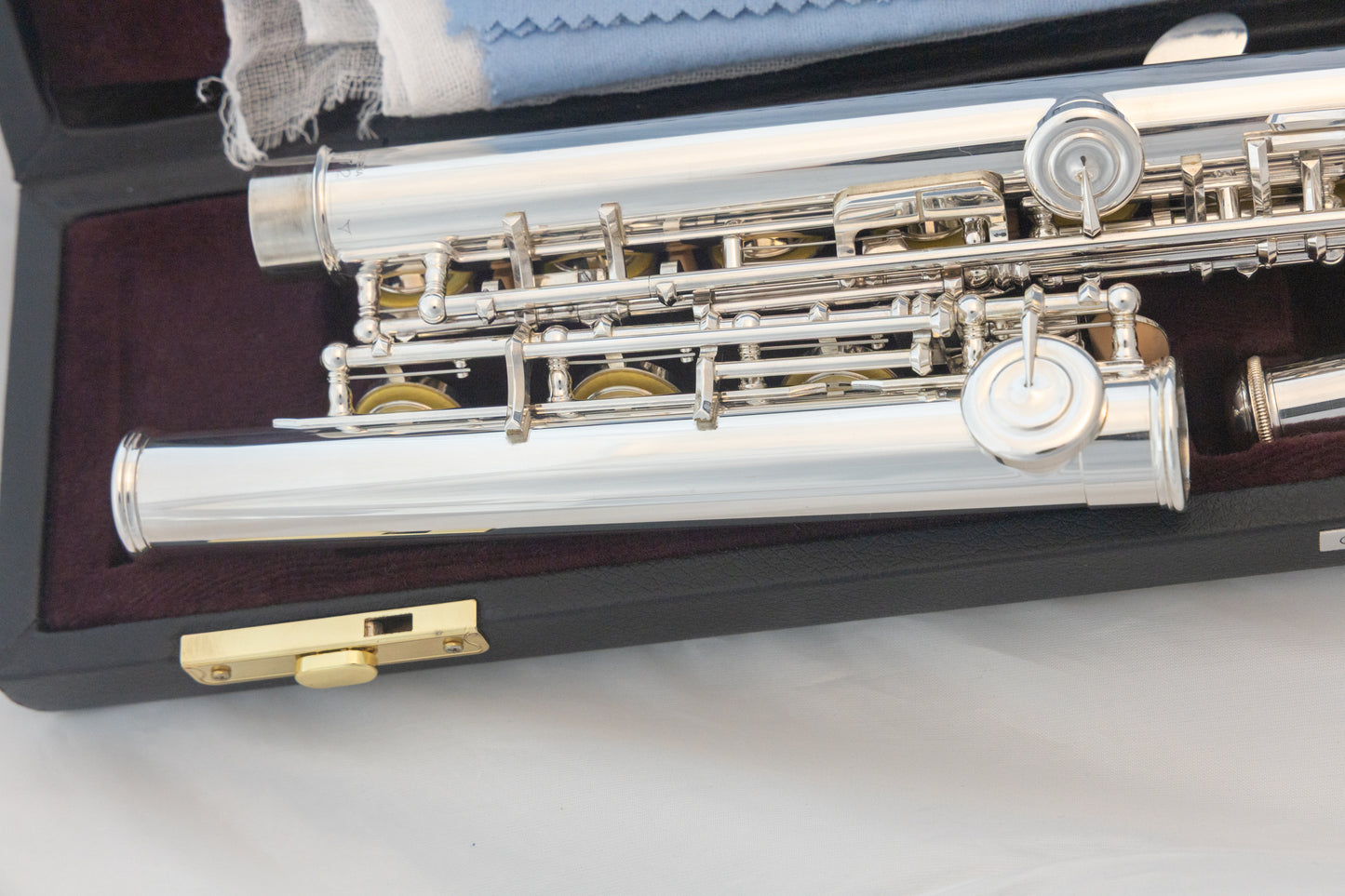 Yamaha YFL-372 Allegro Intermediate Flute *Silver Headjoint *Low-B *Split-E *Cleaned & Serviced
