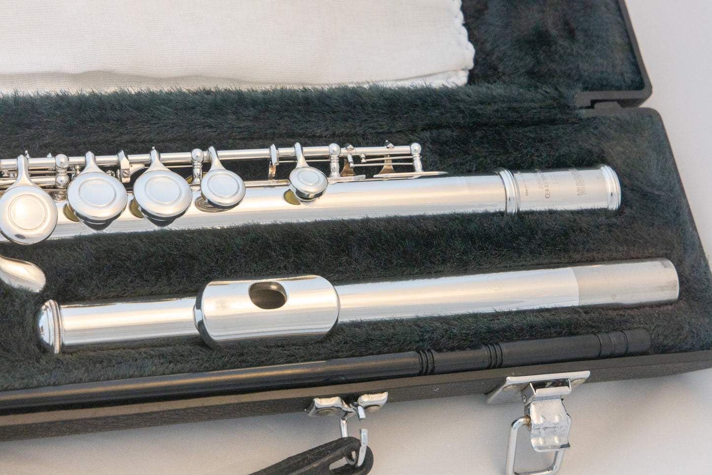 Yamaha YFL-221 Silver-plated Standard Flute *Made in Japan *Overhauled New Pads