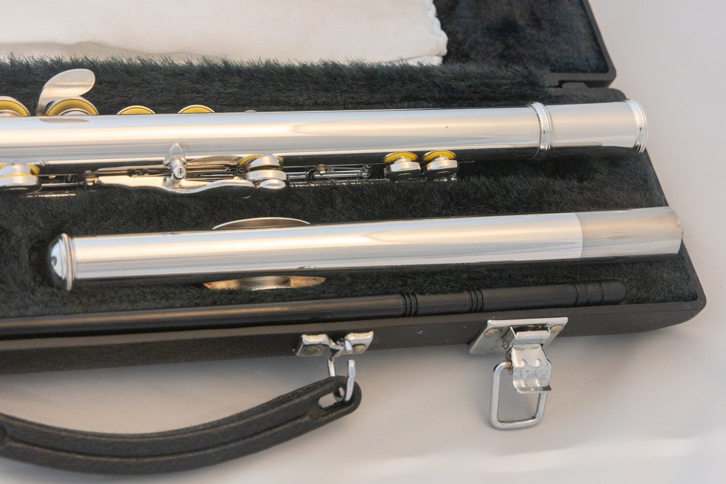 Yamaha YFL-221 Silver-plated Standard Flute *Made in Japan *Overhauled New Pads