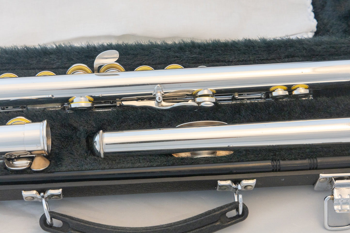 Yamaha YFL-221 Silver-plated Standard Flute *Made in Japan *Overhauled New Pads