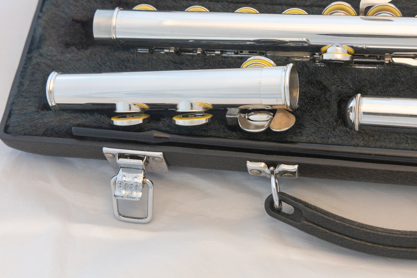 Yamaha YFL-221 Silver-plated Standard Flute *Made in Japan *Overhauled New Pads