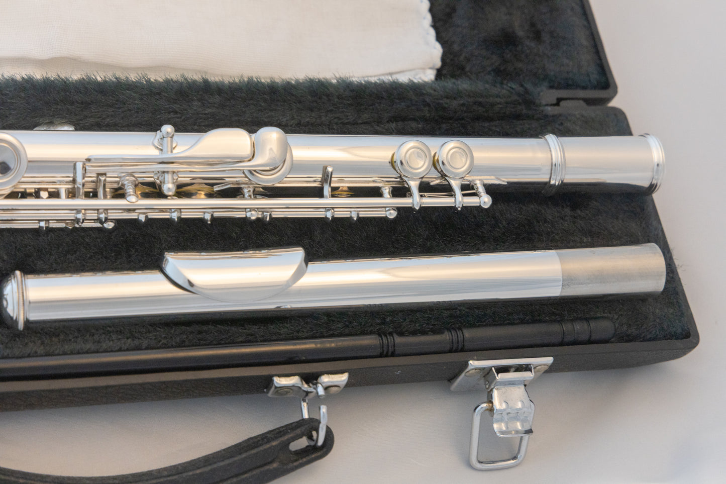 Yamaha YFL-221 Silver-plated Standard Flute *Made in Japan *Overhauled New Pads