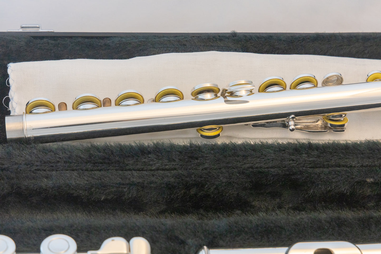Yamaha YFL-221 Silver-plated Standard Flute *Made in Japan *Overhauled New Pads