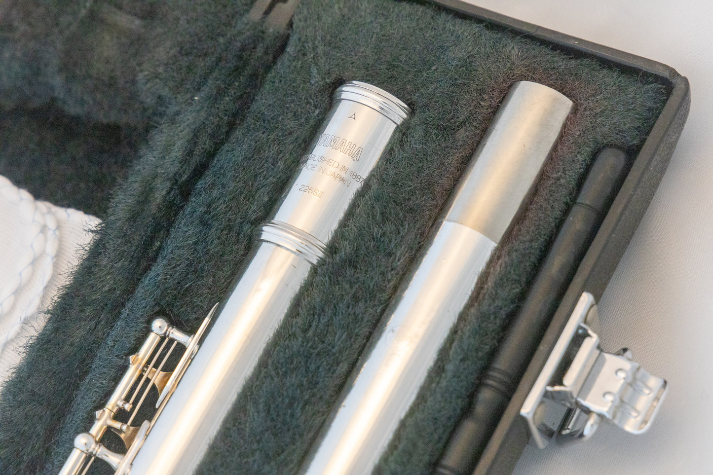 Yamaha YFL-225S II Silver-plated Student Flute *Made in Japan *Overhauled New Pads