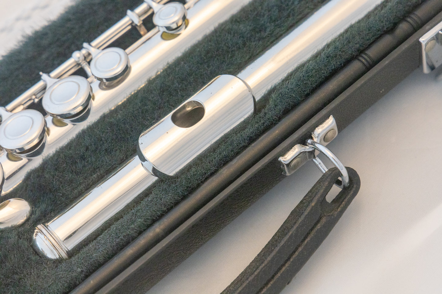 Yamaha YFL-225S II Silver-plated Student Flute *Made in Japan *Overhauled New Pads
