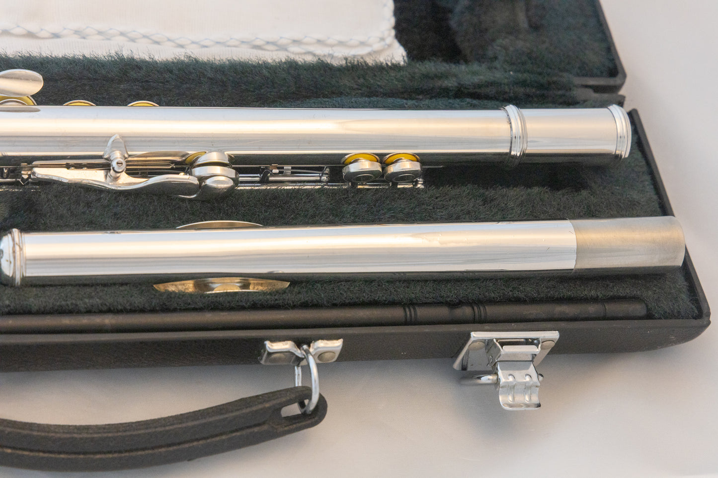 Yamaha YFL-225S II Silver-plated Student Flute *Made in Japan *Overhauled New Pads