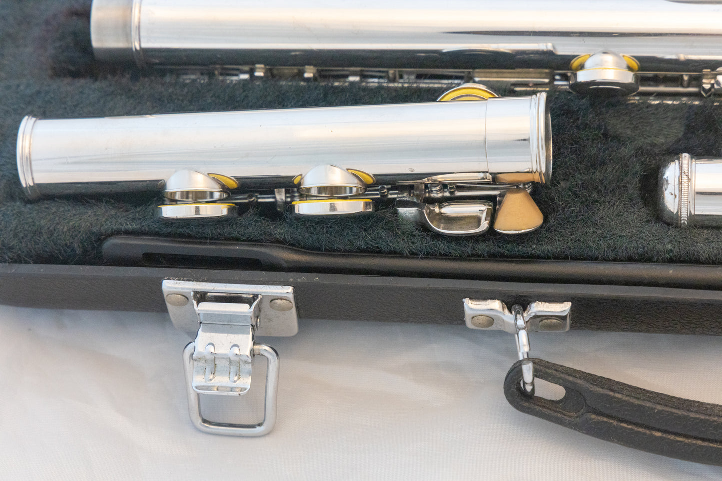 Yamaha YFL-225S II Silver-plated Student Flute *Made in Japan *Overhauled New Pads