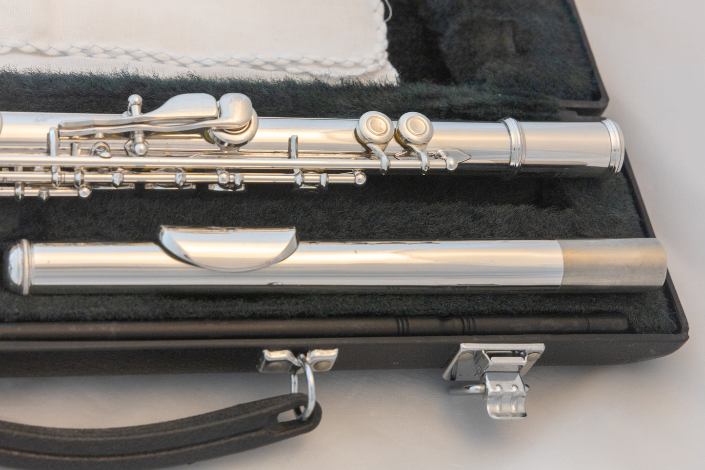 Yamaha YFL-225S II Silver-plated Student Flute *Made in Japan *Overhauled New Pads