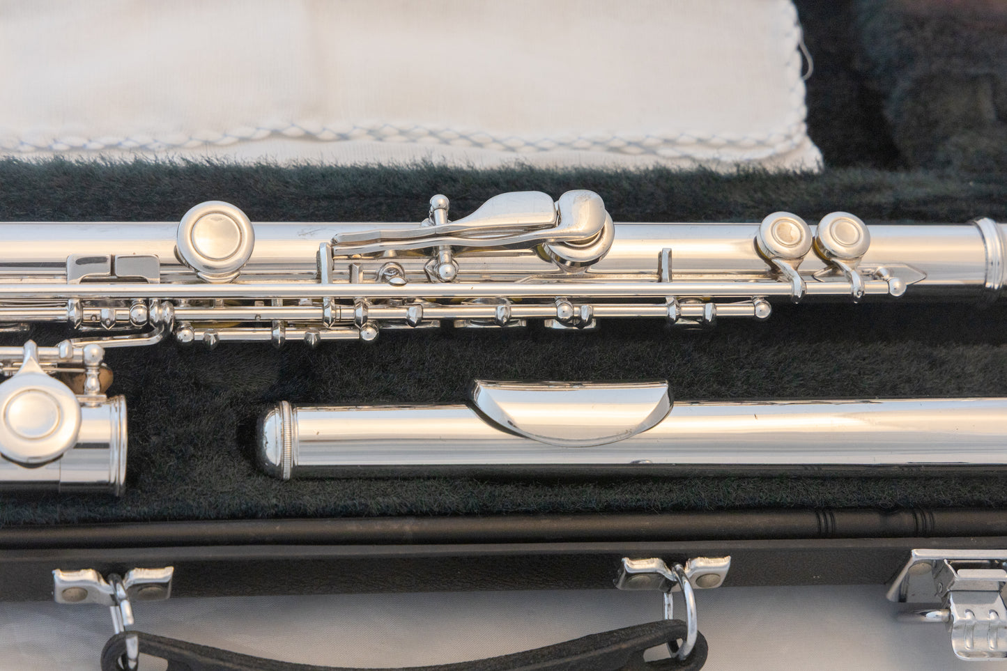 Yamaha YFL-225S II Silver-plated Student Flute *Made in Japan *Overhauled New Pads
