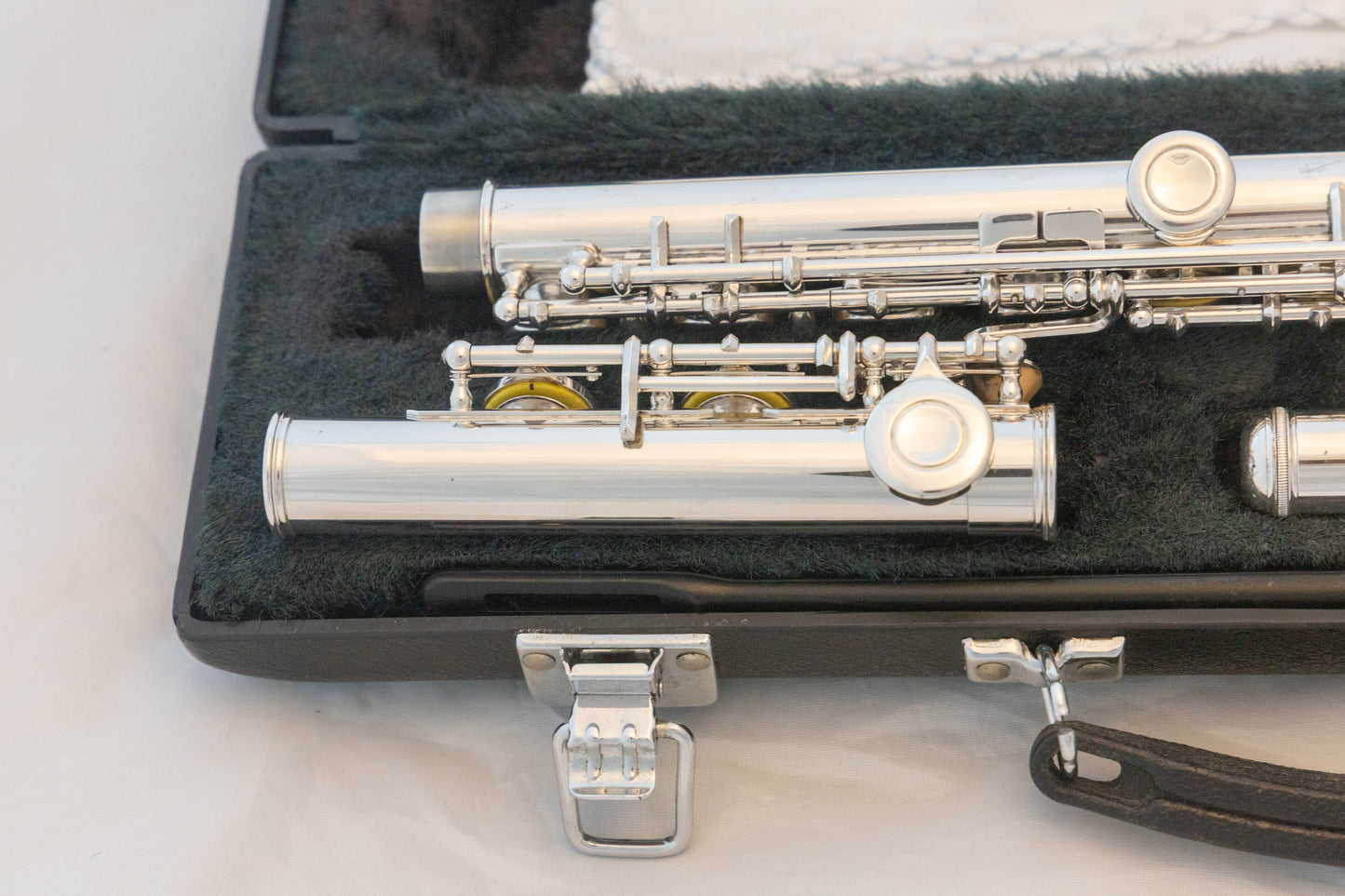 Yamaha YFL-225S II Silver-plated Student Flute *Made in Japan *Overhauled New Pads
