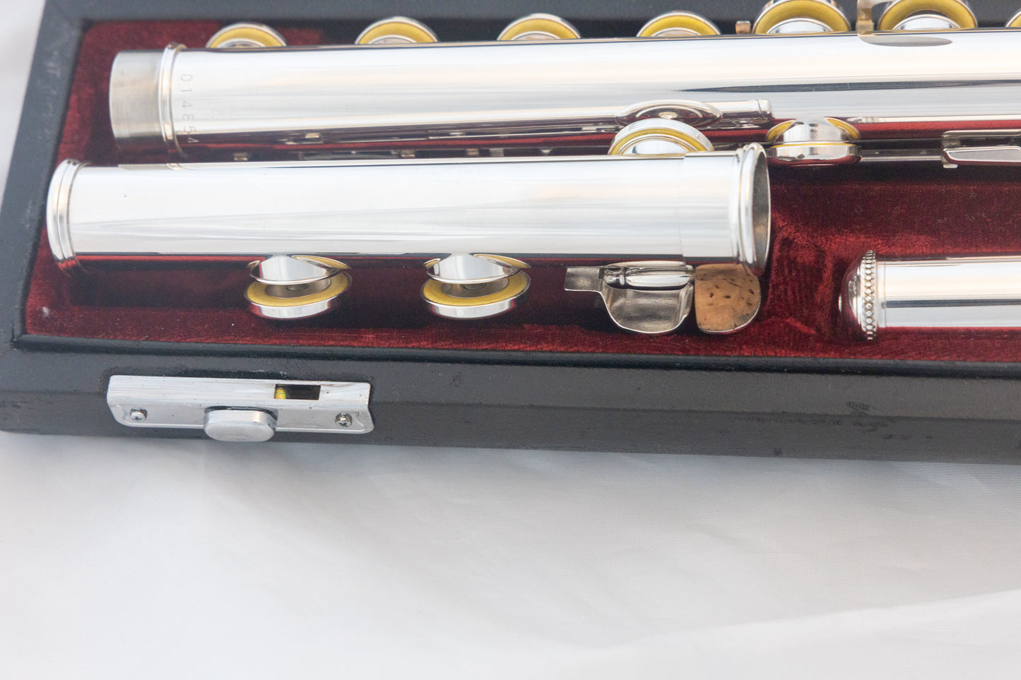 Yamaha YFL-451 Intermediate Flute *All silver *Made in Japan *Cleaned & Serviced