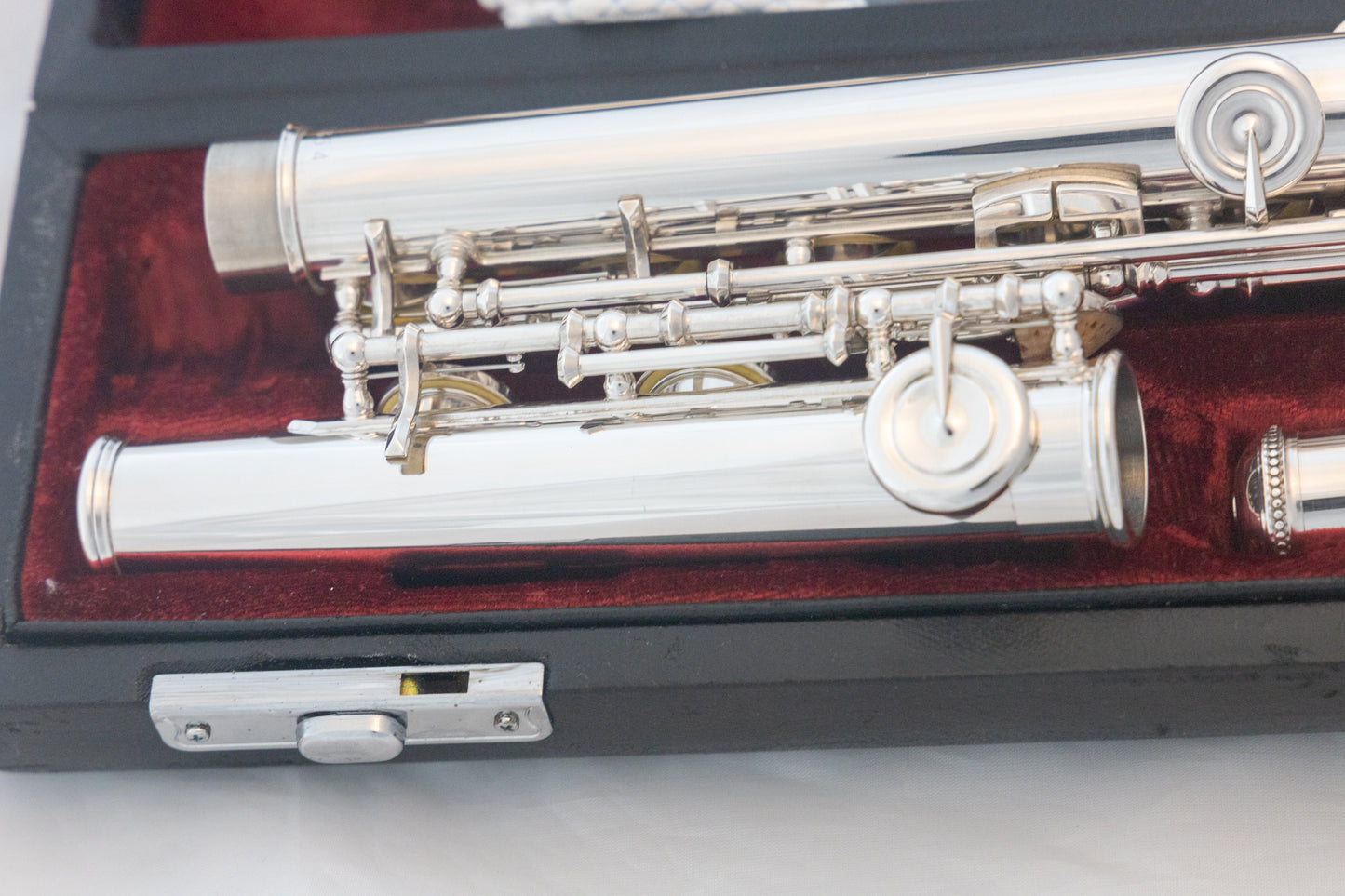 Yamaha YFL-451 Intermediate Flute *All silver *Made in Japan *Cleaned & Serviced