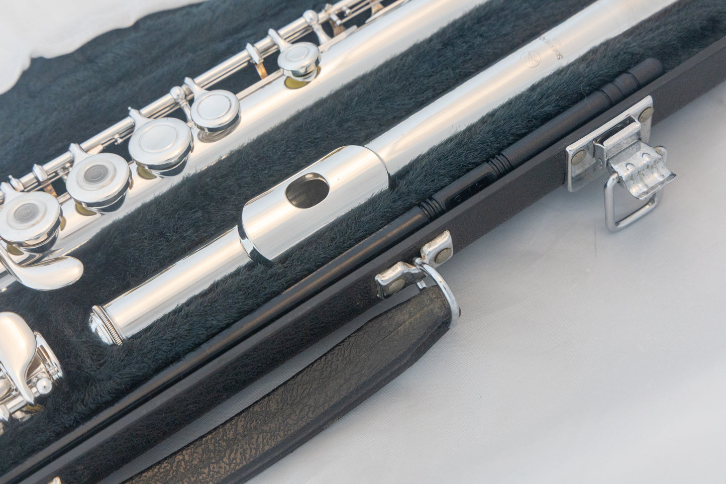 Yamaha YFL-385 II Intermediate Flute *Solid Silver Headjoint *Low-B *Japan Made *Overhauled New Pads