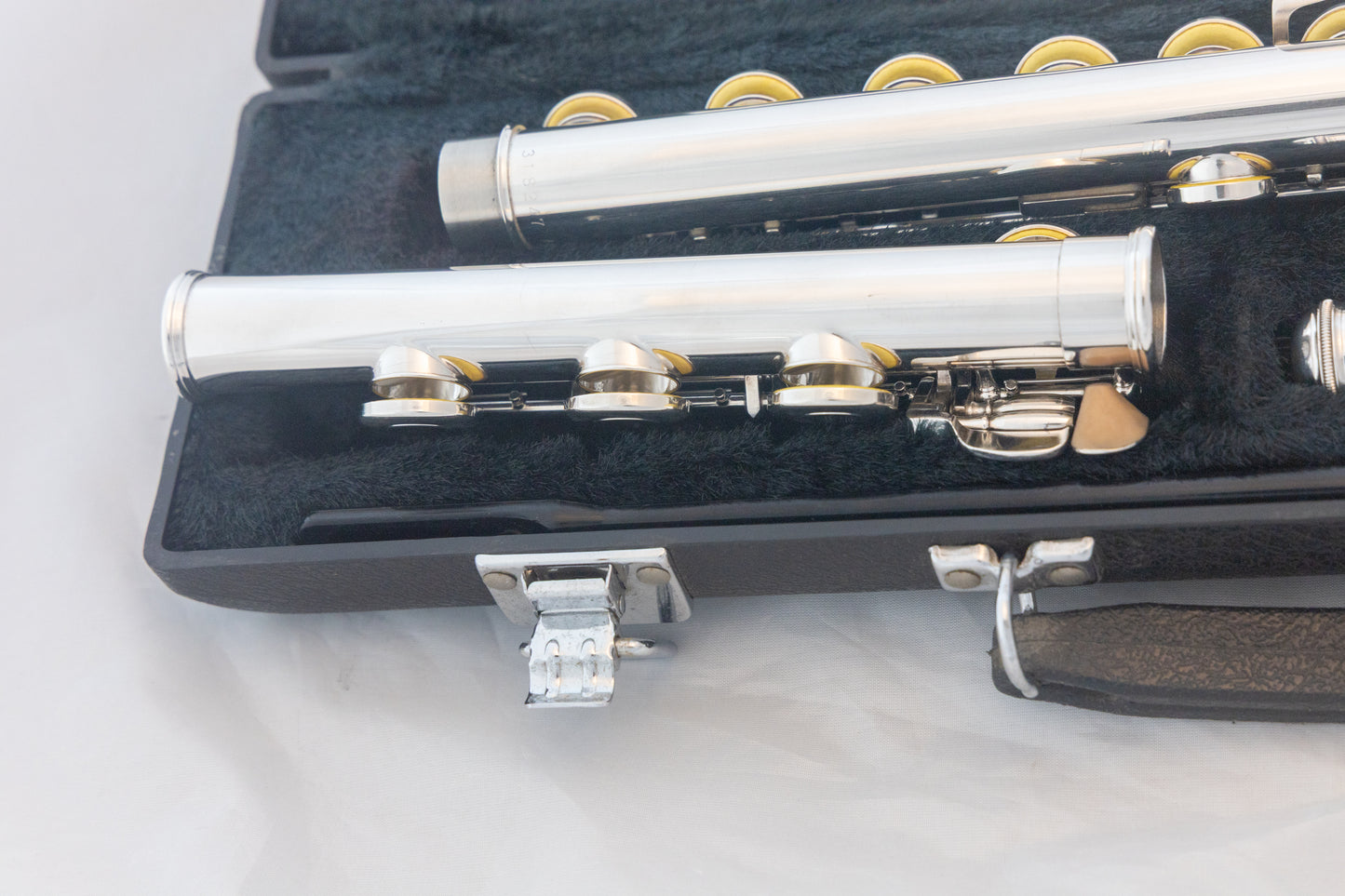 Yamaha YFL-385 II Intermediate Flute *Solid Silver Headjoint *Low-B *Japan Made *Overhauled New Pads