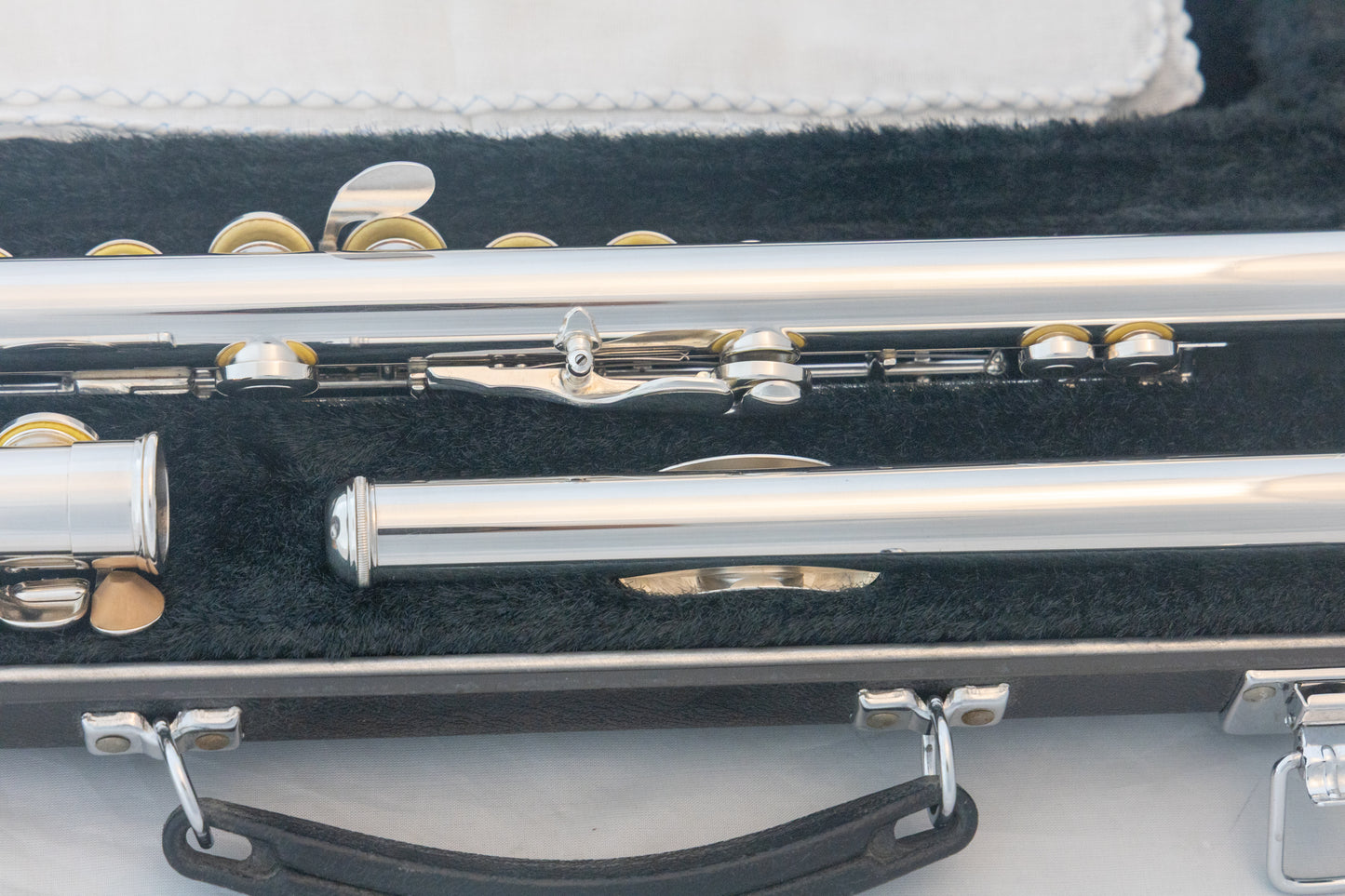Yamaha YFL-225S II Silver-plated Standard Flute *Made in Japan *Cleaned and Serviced