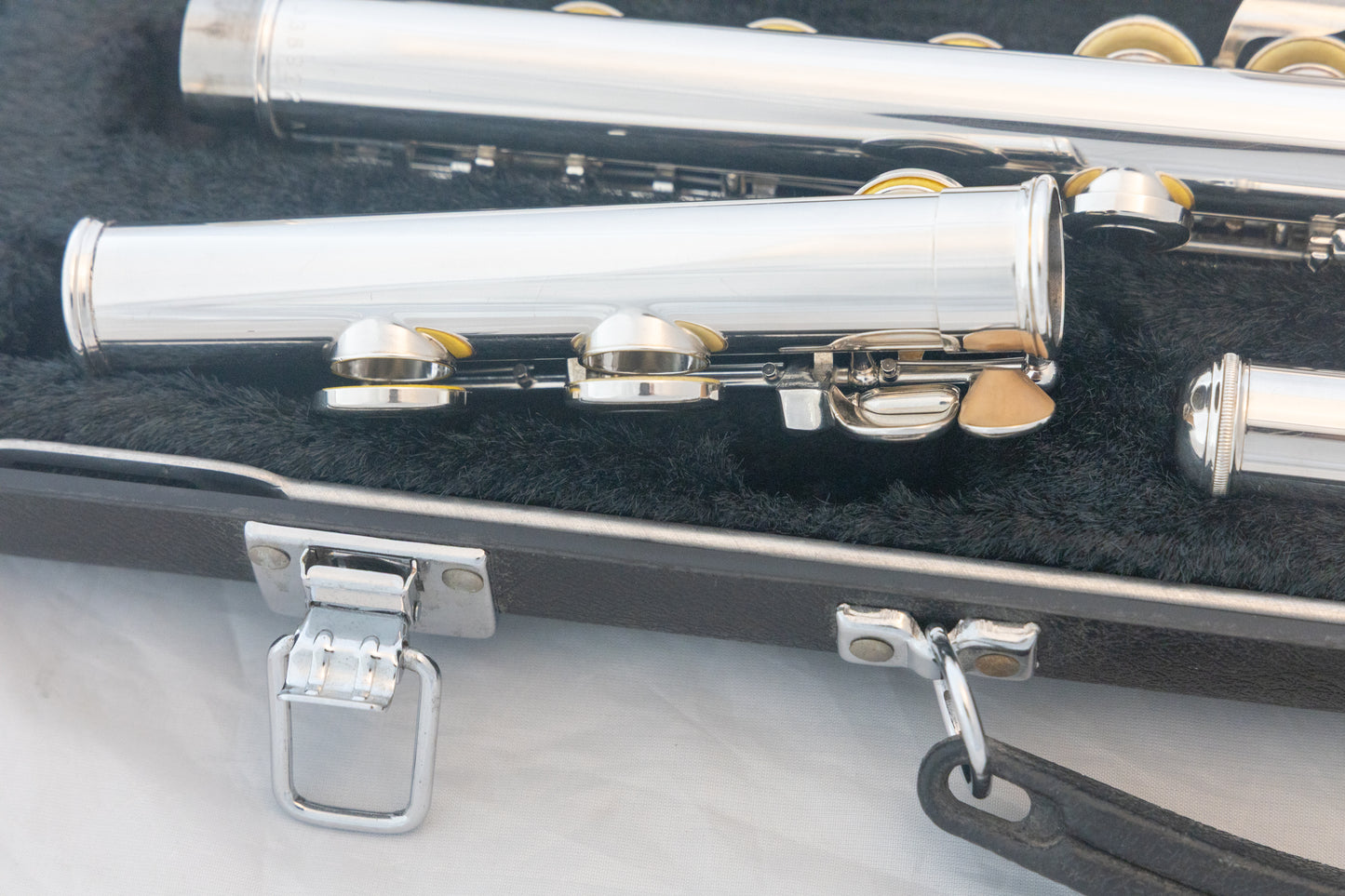 Yamaha YFL-225S II Silver-plated Standard Flute *Made in Japan *Cleaned and Serviced