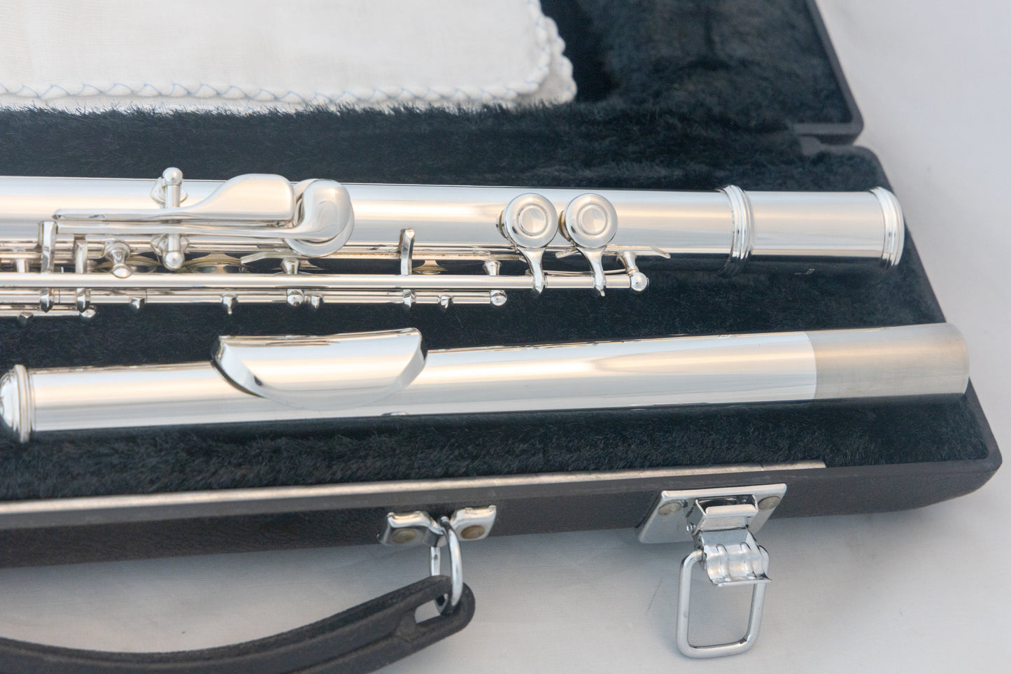 Yamaha YFL-225S II Silver-plated Standard Flute *Made in Japan *Cleaned and Serviced