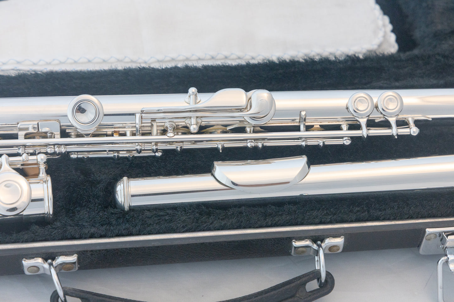 Yamaha YFL-225S II Silver-plated Standard Flute *Made in Japan *Cleaned and Serviced