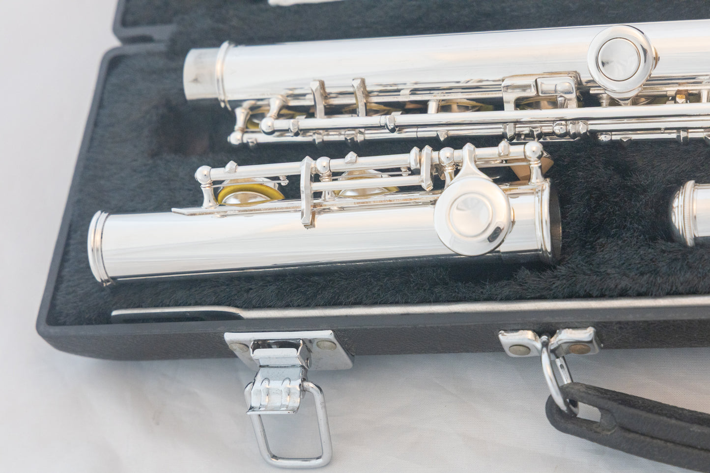 Yamaha YFL-225S II Silver-plated Standard Flute *Made in Japan *Cleaned and Serviced