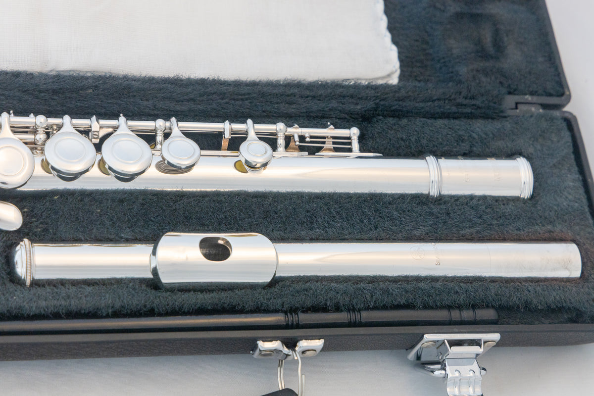 Yamaha YFL-321 Intermediate Flute *Made in Japan *Silver Headjoint *Overhauled New Pads