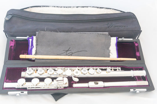 Trevor James 12XB Open hole Flute with B Foot *Cleaned & Serviced Ready to Play