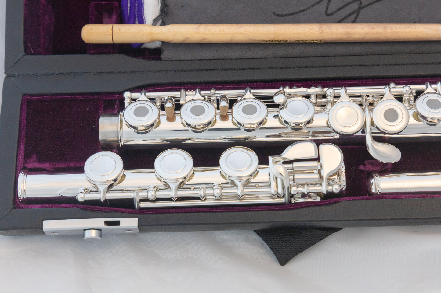 Trevor James 12XB Open hole Flute with B Foot *Cleaned & Serviced Ready to Play